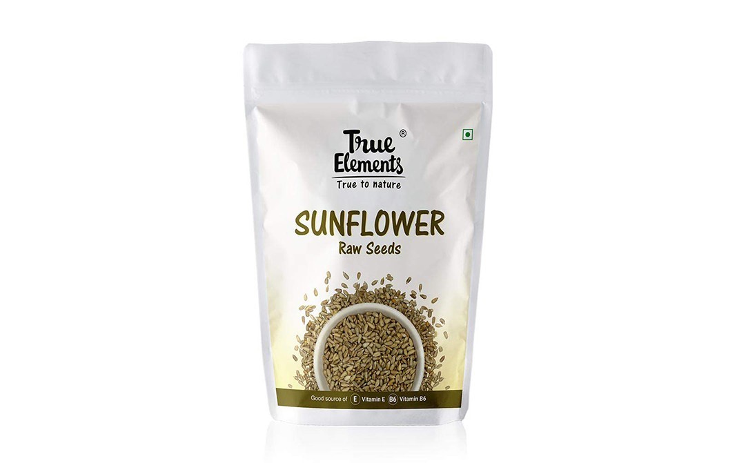 True Elements Sunflower Raw Seeds    Pack  250 grams